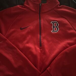 Nike MLB dri-fit Red  Sox pullover adult M.